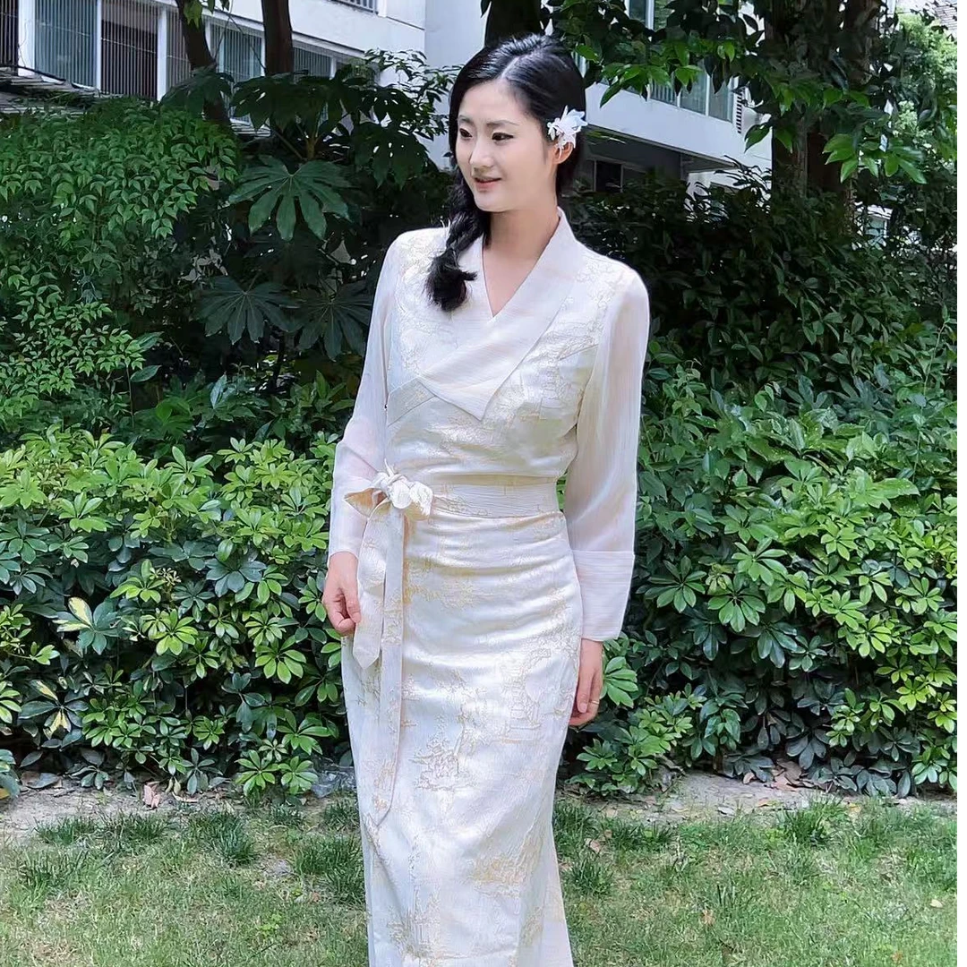 【格桑藏家】2025减龄民族风藏服气质优雅时尚春装（木映）