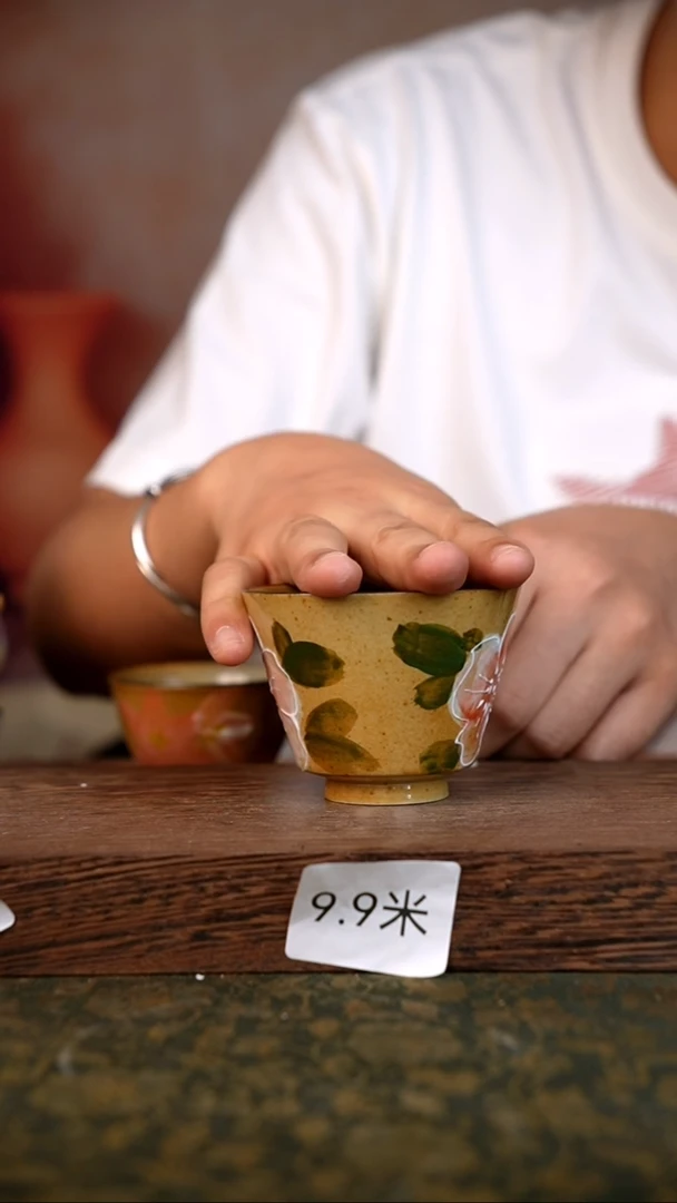 摆件泥垚手作 景德镇手工手绘器物