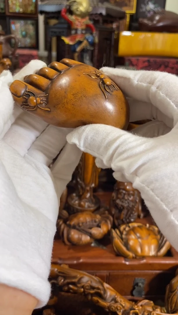 木小叶黄杨小件知足常乐