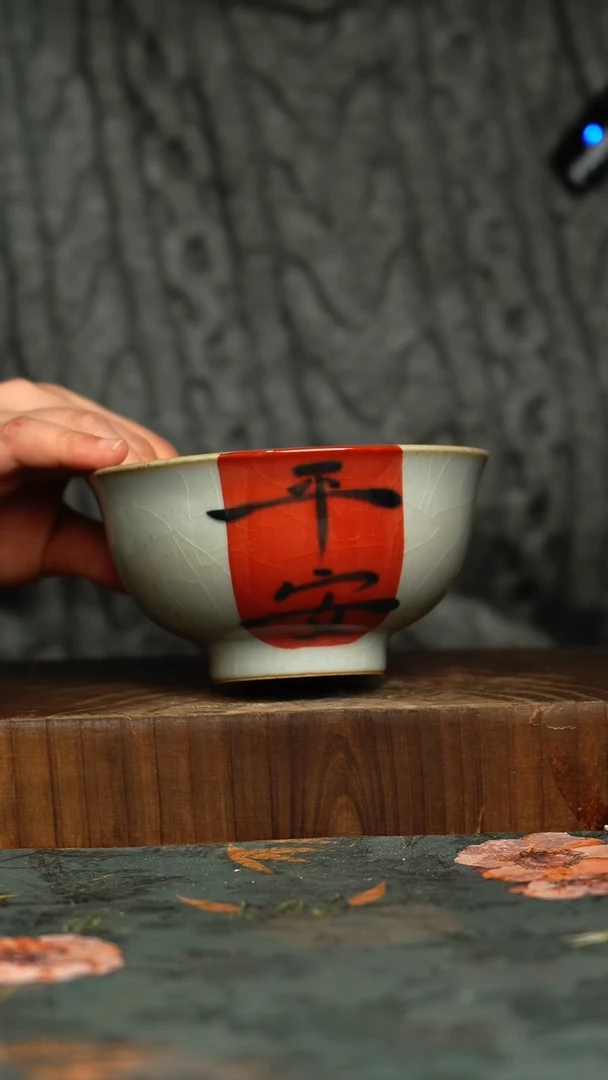 杯釉下彩手工手绘同款陶器