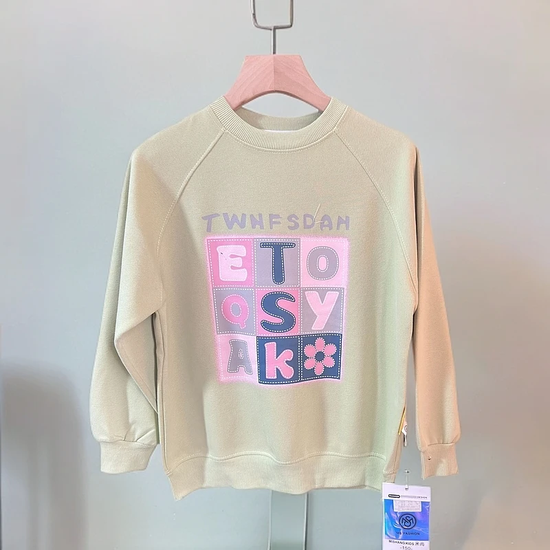 儿童新款时尚秋款女大童卫衣