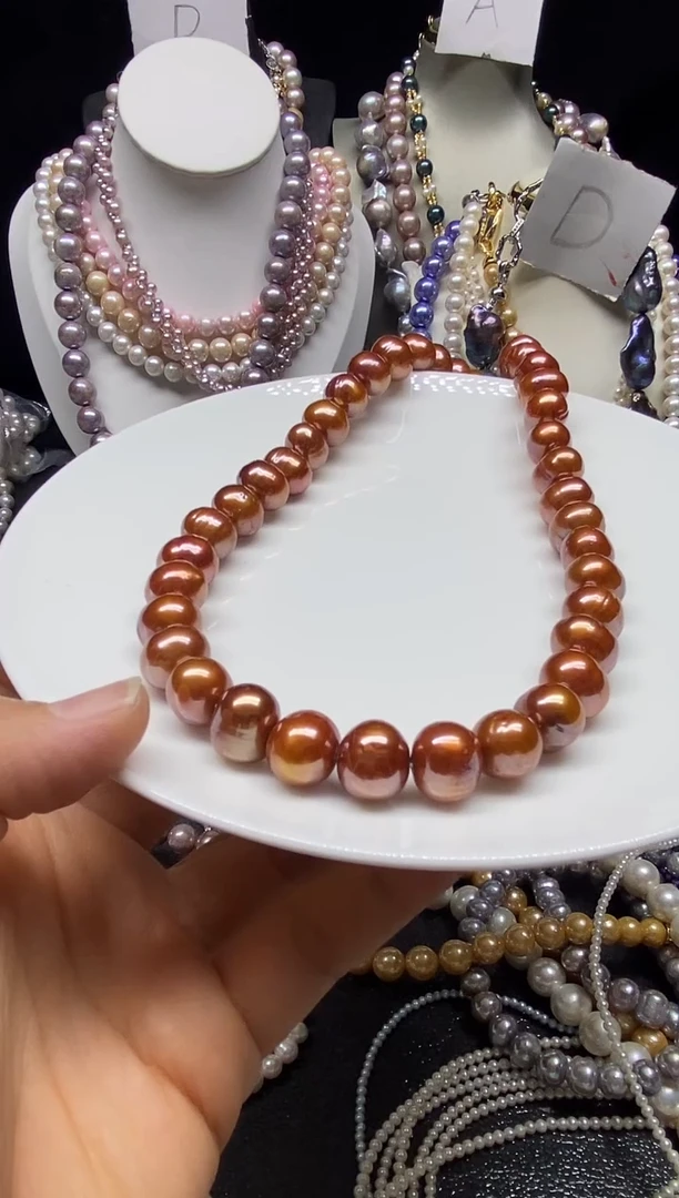 淡水珍珠未镶嵌颈饰多人