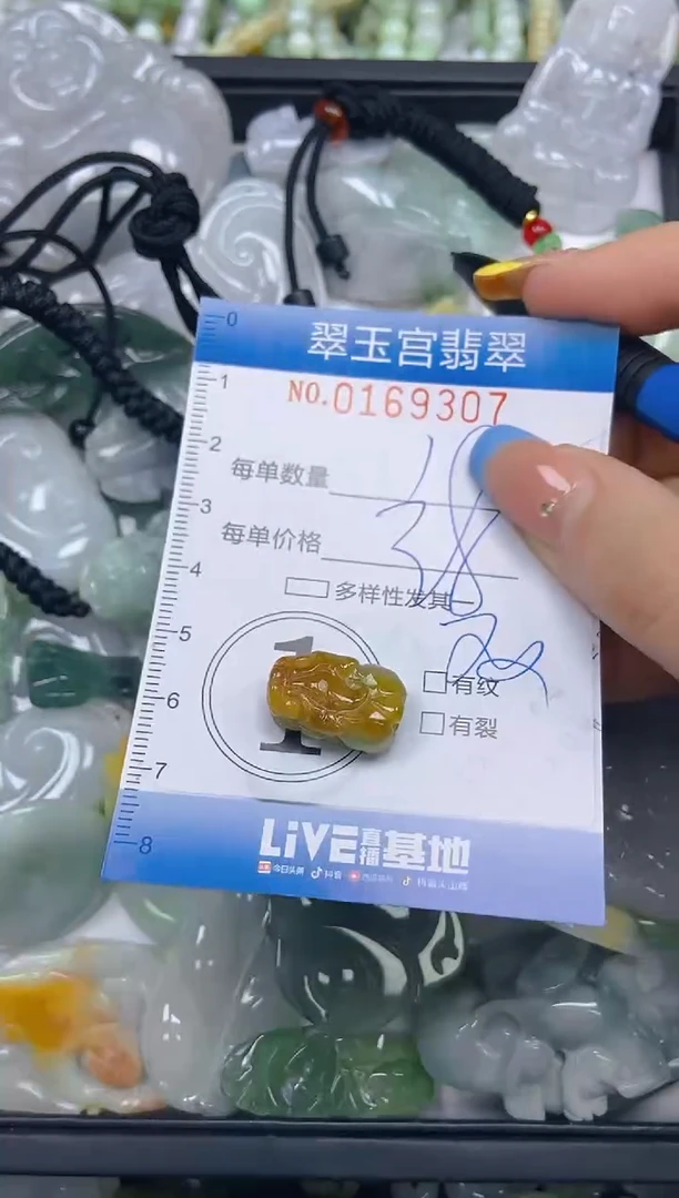 翡翠未镶嵌颈饰闪购0169307