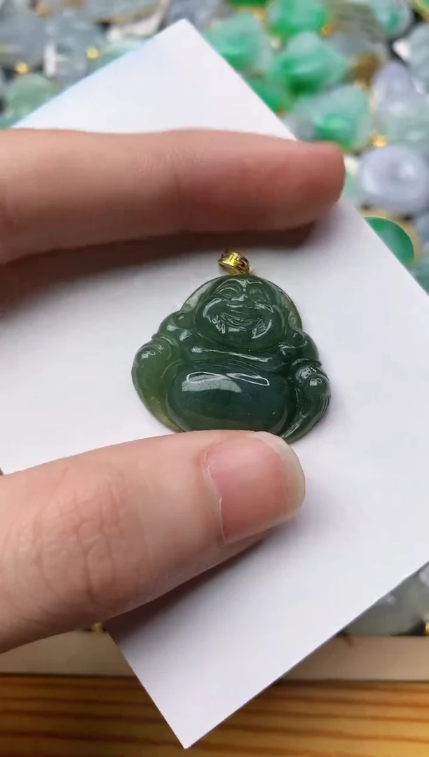 【闪购商品】翡翠颈饰18K金镶嵌1...........