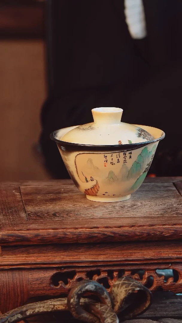 艺然堂手工手绘茶器