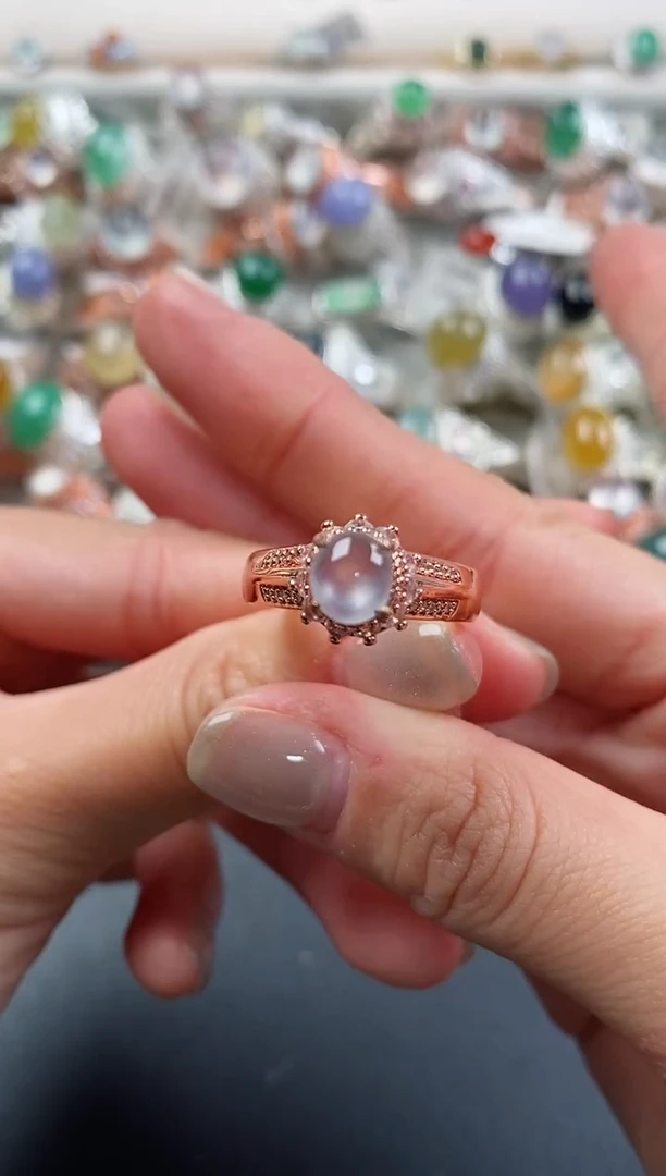 未镶嵌戒指翡翠777777+7