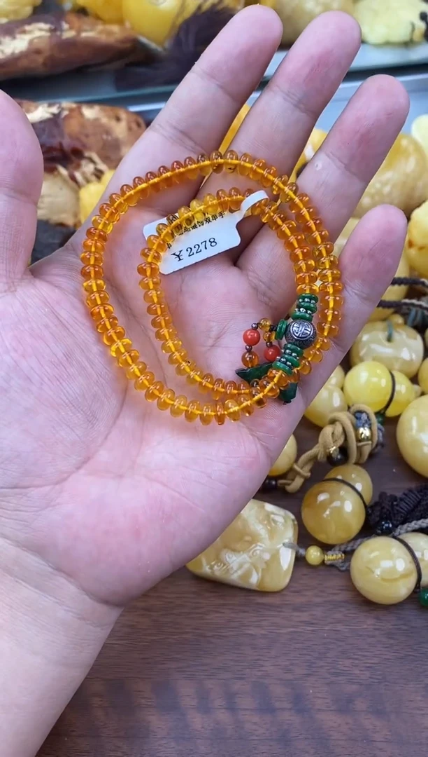 裸石琥珀未镶嵌天然琥珀蜜蜡