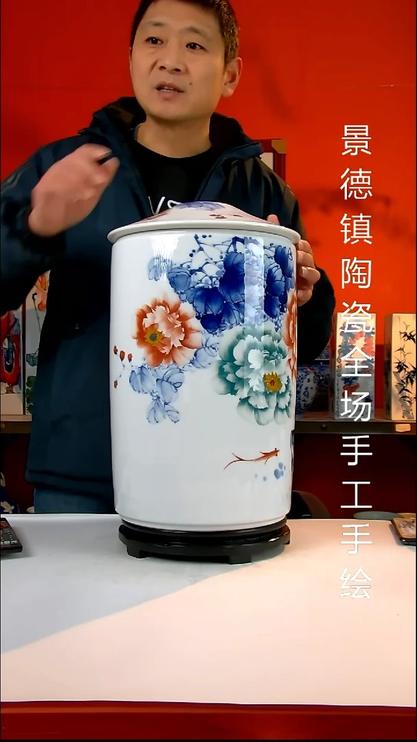 景德镇陶瓷 全场手工手绘
