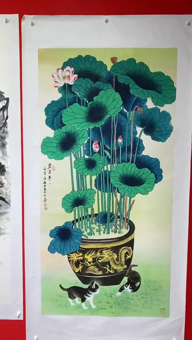 【闪购商品】国画lqy1820杰李庆友老师