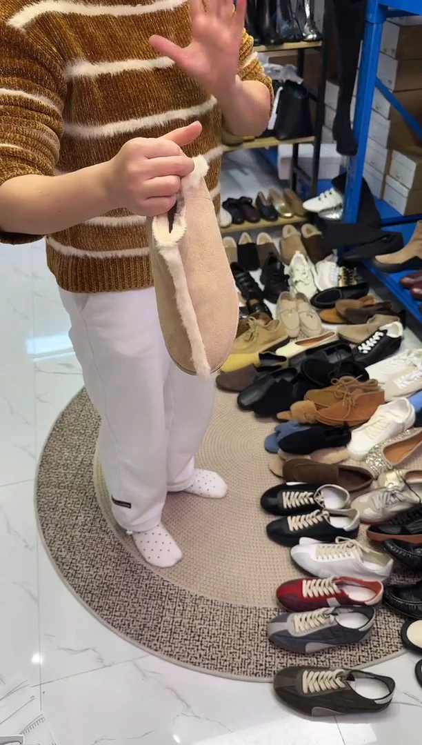 鱼嘴鞋35码米棕色 孤品