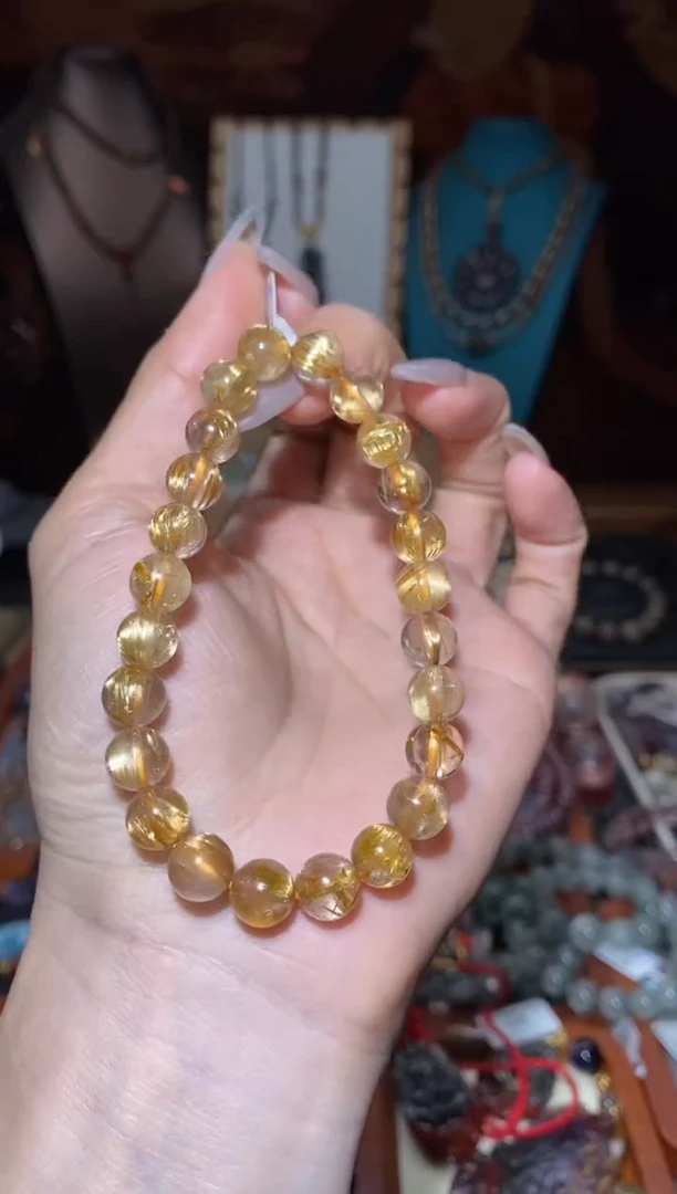 【闪购商品】水晶手串未镶嵌钛板晶