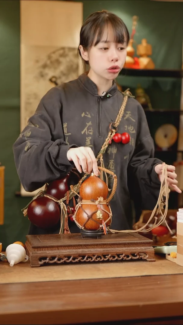 32号精品天然大漆酒葫芦一物一拍~