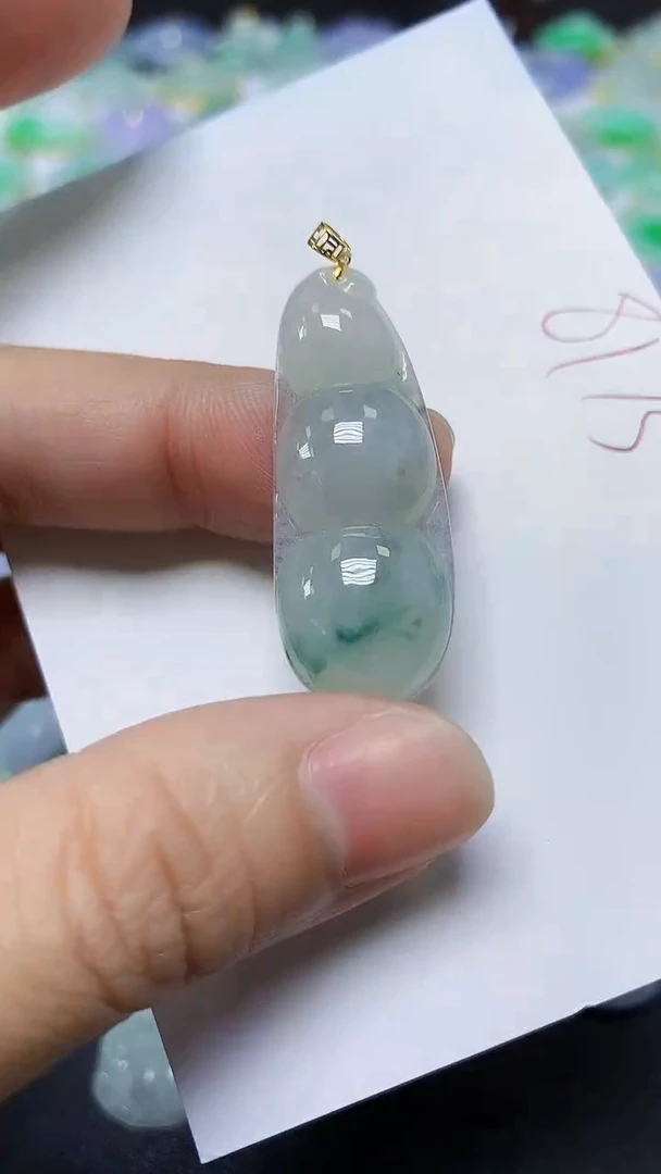翡翠未镶嵌颈饰天然自然緬甸A貨翡翠