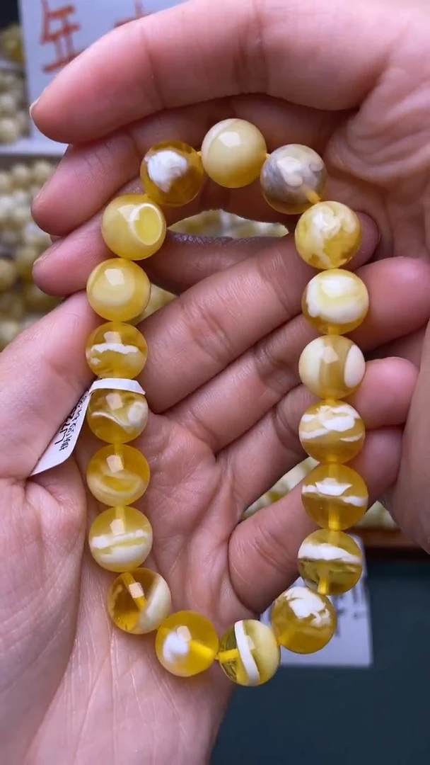 裸石蜜蜡未镶嵌蜜蜡.108 尺寸11mm