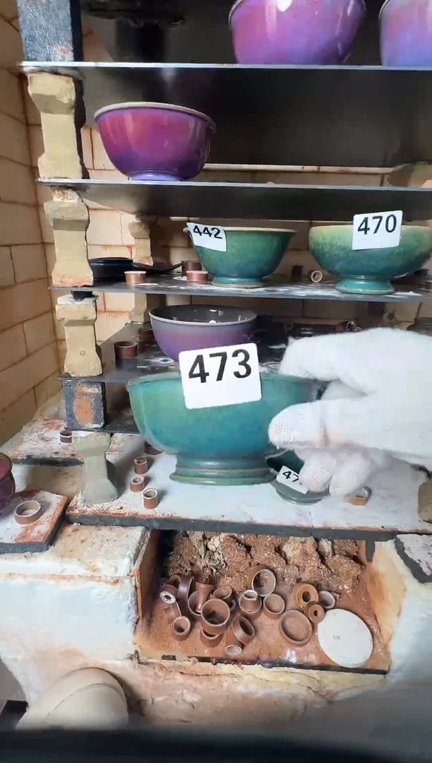 碗钧瓷蘭山窑手作器物473全品