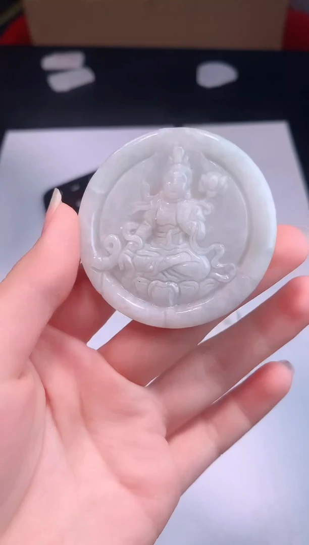 颈饰未镶嵌翡翠0芹0翡翠珠宝763