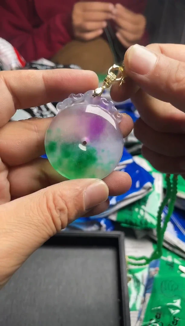 强子收货--所见即所得--多样性发货--DSJ11春彩复古平安扣