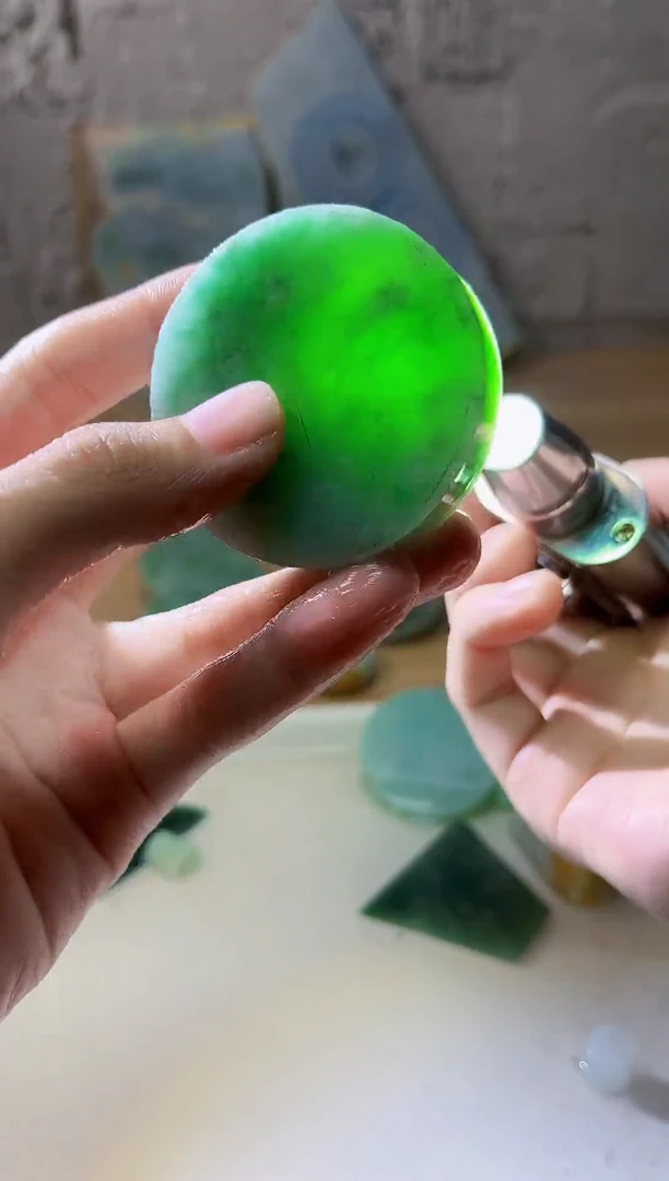 裸石翡翠翡翠a货正品玉石陈456