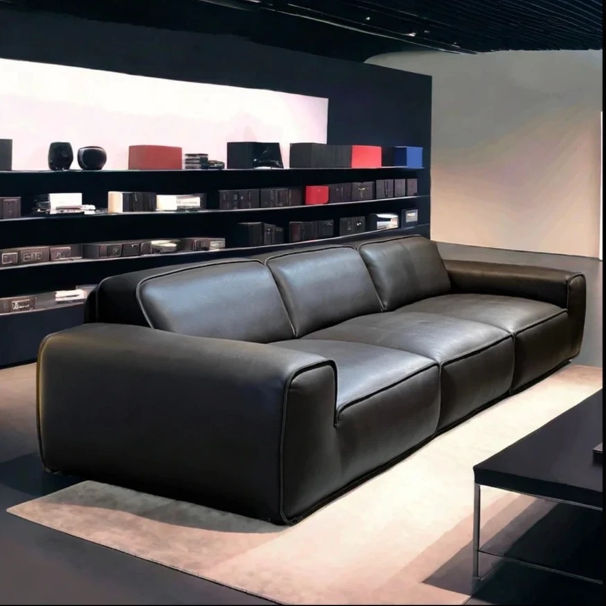 【方金皮行】大黑牛沙发夏图3814品牌皮行上门验货可溯源