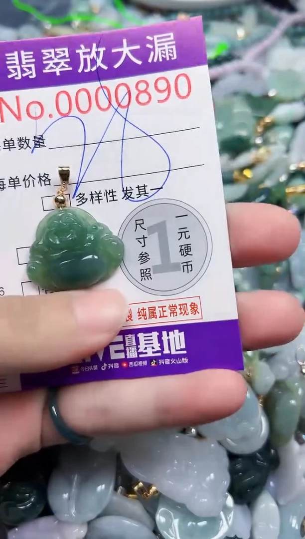 颈饰未镶嵌翡翠890