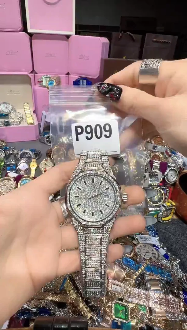 石英机芯不锈钢不锈钢直播定闪专用