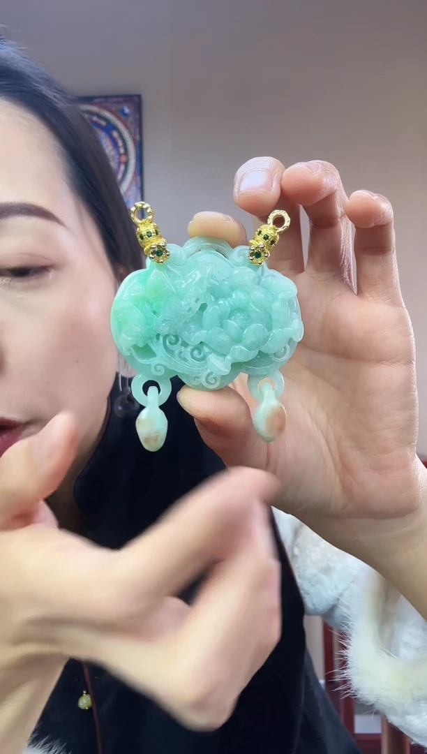 【闪购商品】翡翠颈饰未镶嵌特色原创翡翠颈饰