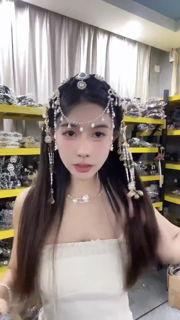 合金布艺轻奢高端发箍
