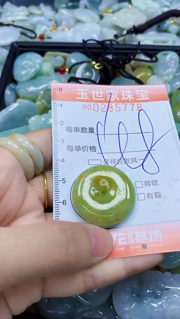 翡翠未镶嵌颈饰闪购0285778