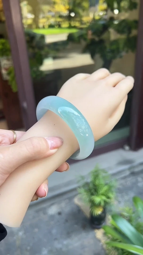 未镶嵌手镯翡翠圈口  59  60