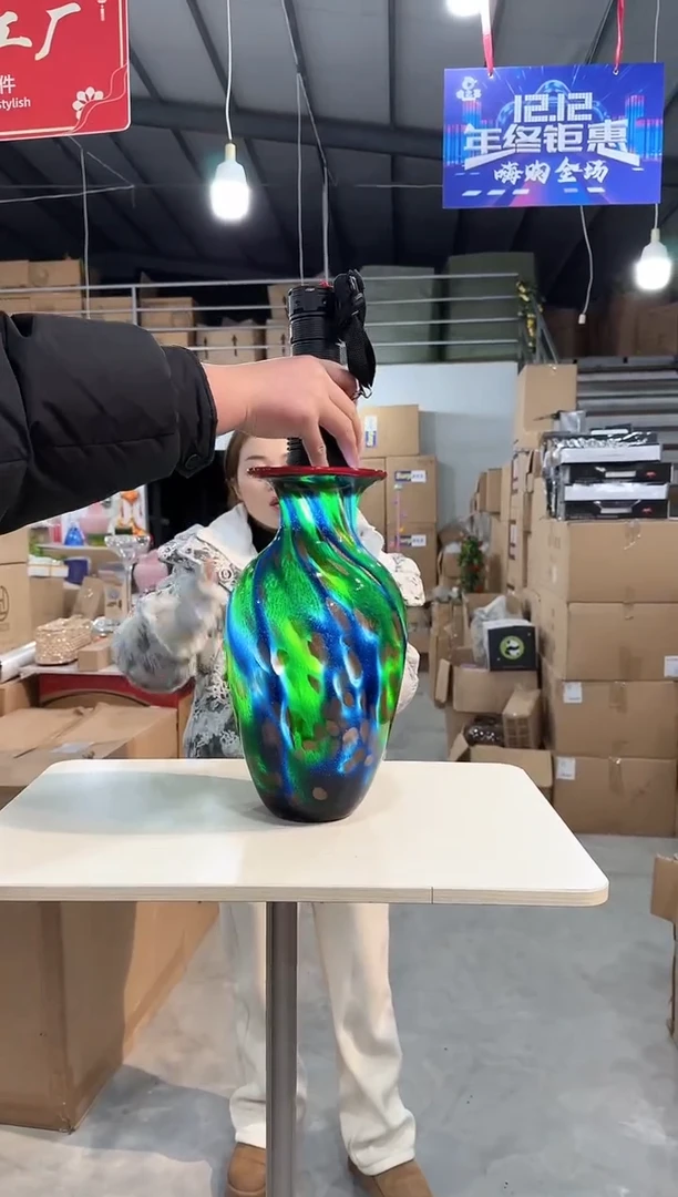 【闪购商品】无铅玻璃悠悠T-花器-94早