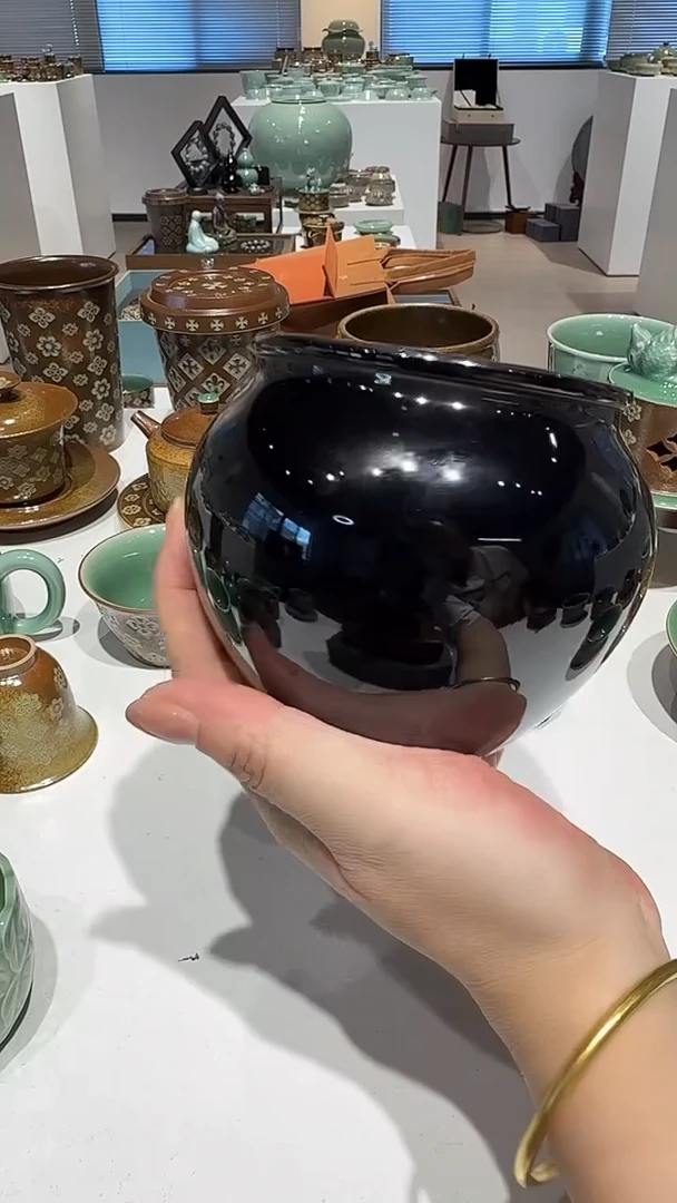 青瓷手工茶器包邮