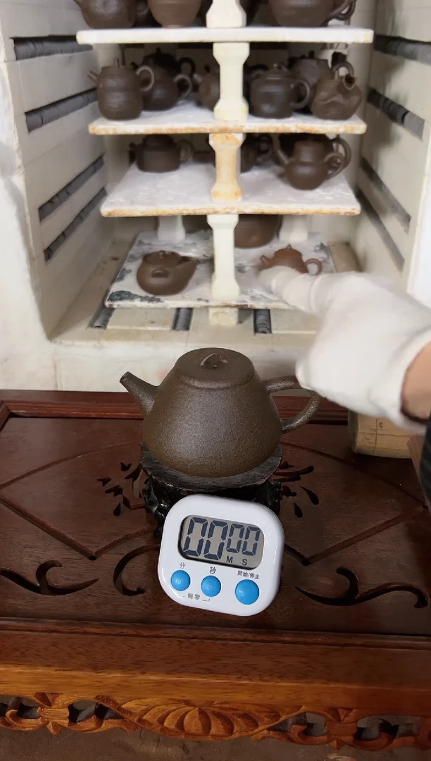 【闪购商品】冰碛岩陶制手工石瓢壶