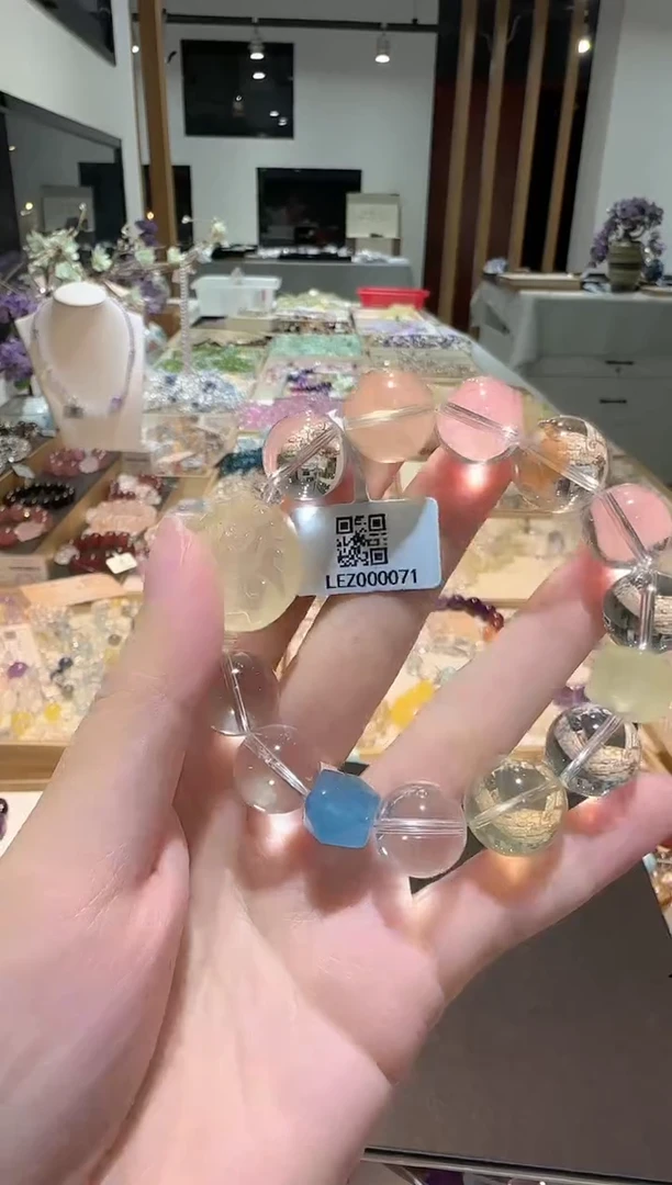 水晶手串未镶嵌手串