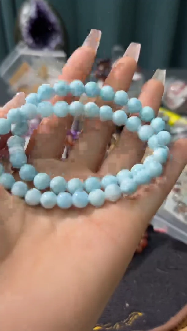 【闪购商品】针钠钙石（海纹石）手链未镶嵌60多样性发其一/7+