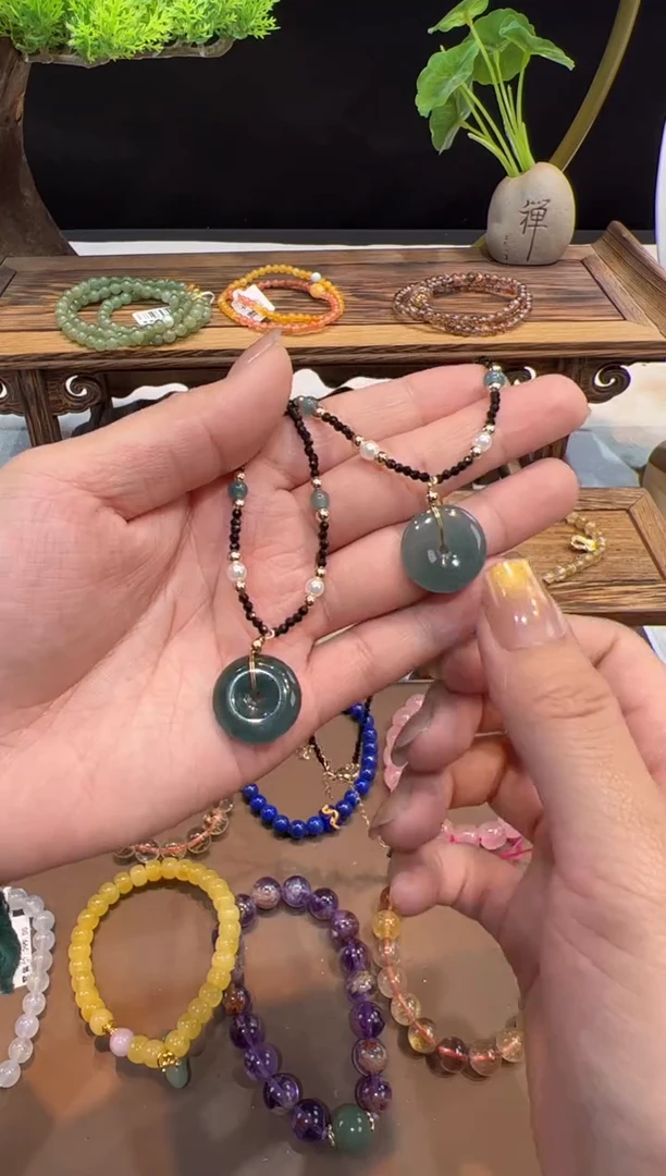 【闪购商品】翡翠颈饰未镶嵌@@项饰