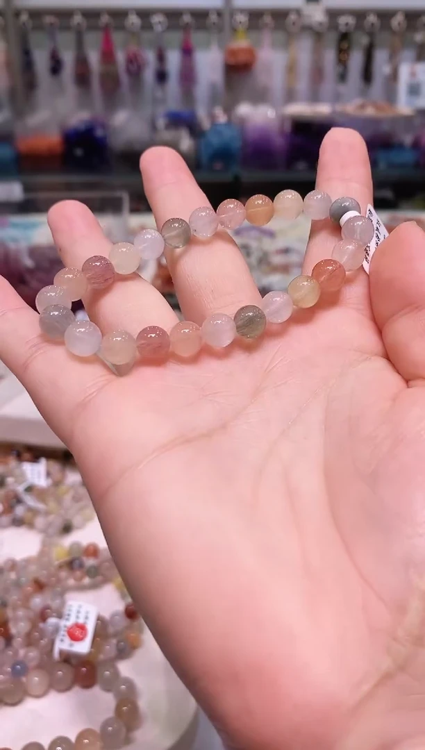 未镶嵌手链水晶多样性发其一7+