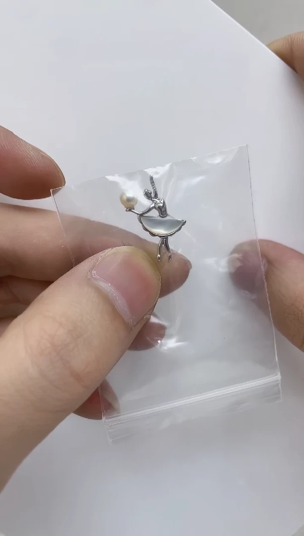 颈饰银S925镶嵌海水珍珠