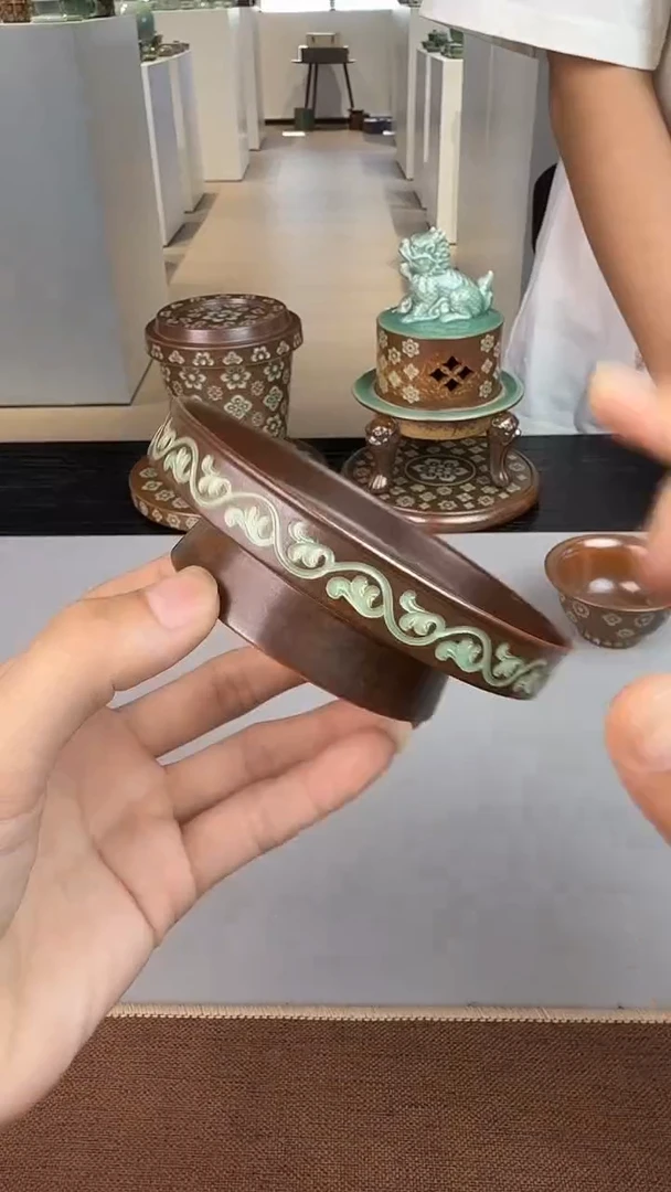 青瓷手工茶器包邮不带礼盒