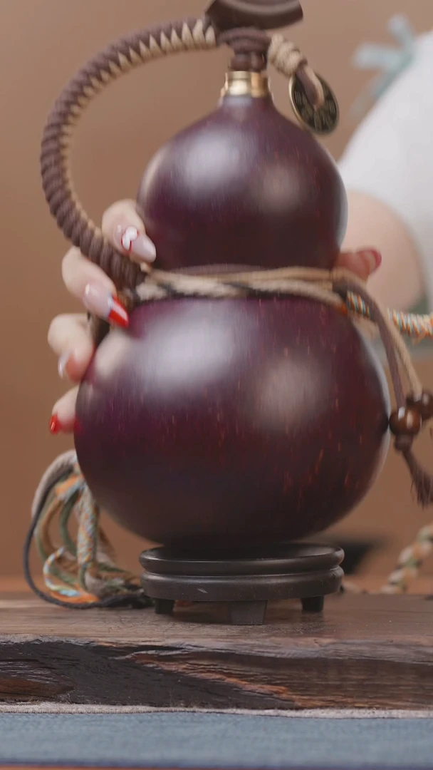 1619号精品大漆葫芦防腐防渗装水茶酒