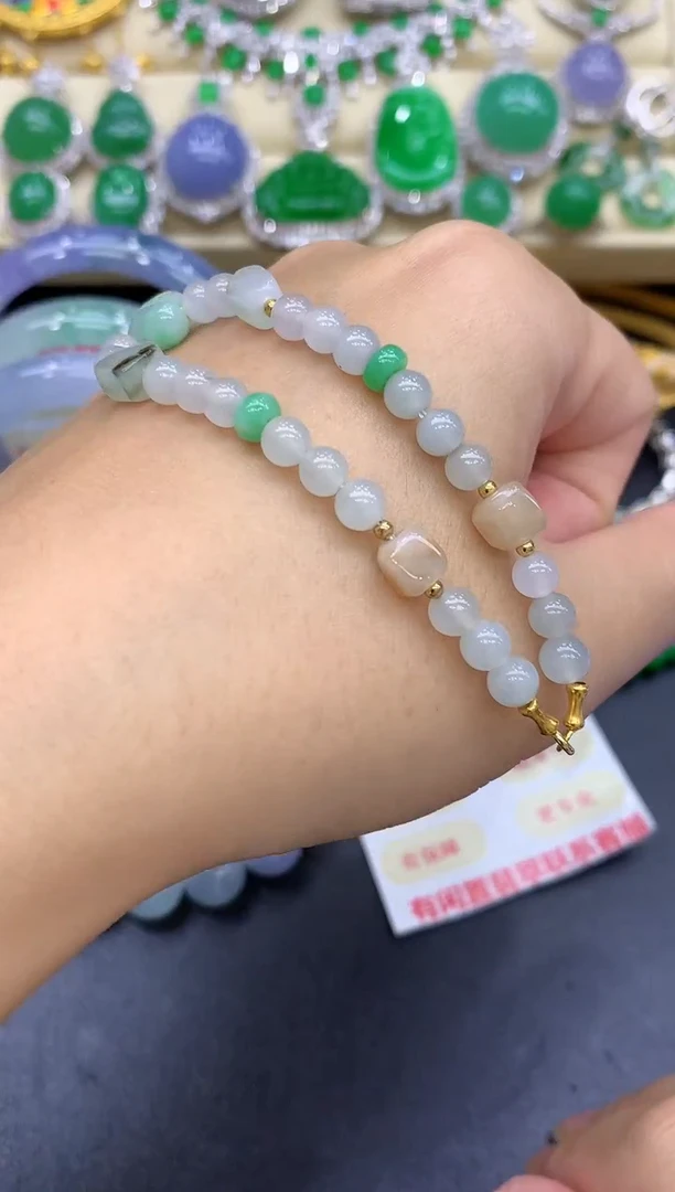 未镶嵌手串翡翠16-中国好珍宝