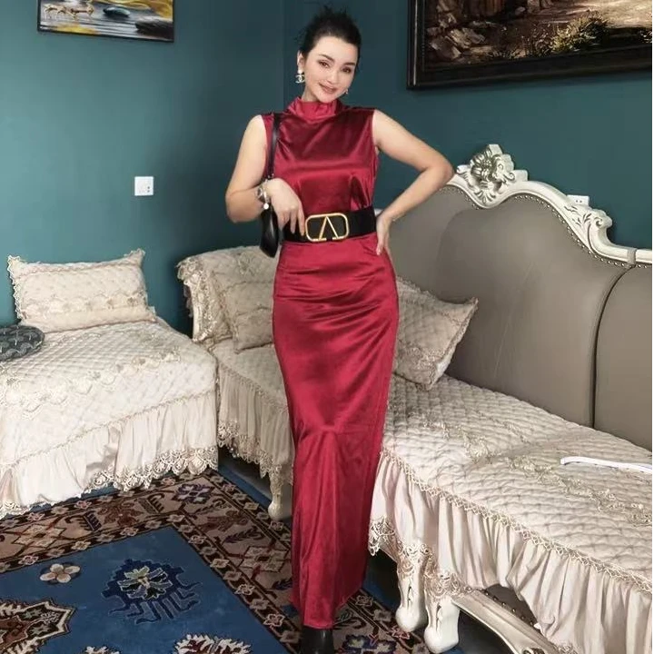 百搭高级简约气质连衣裙 不含腰带