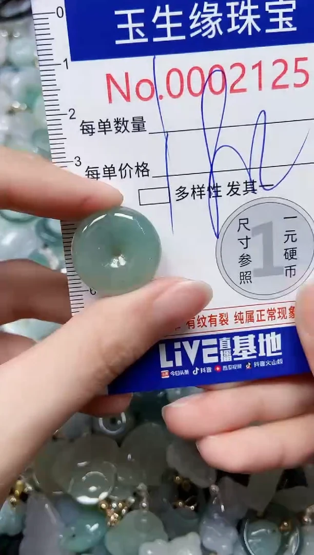 【闪购商品】翡翠颈饰未镶嵌闪购00002125