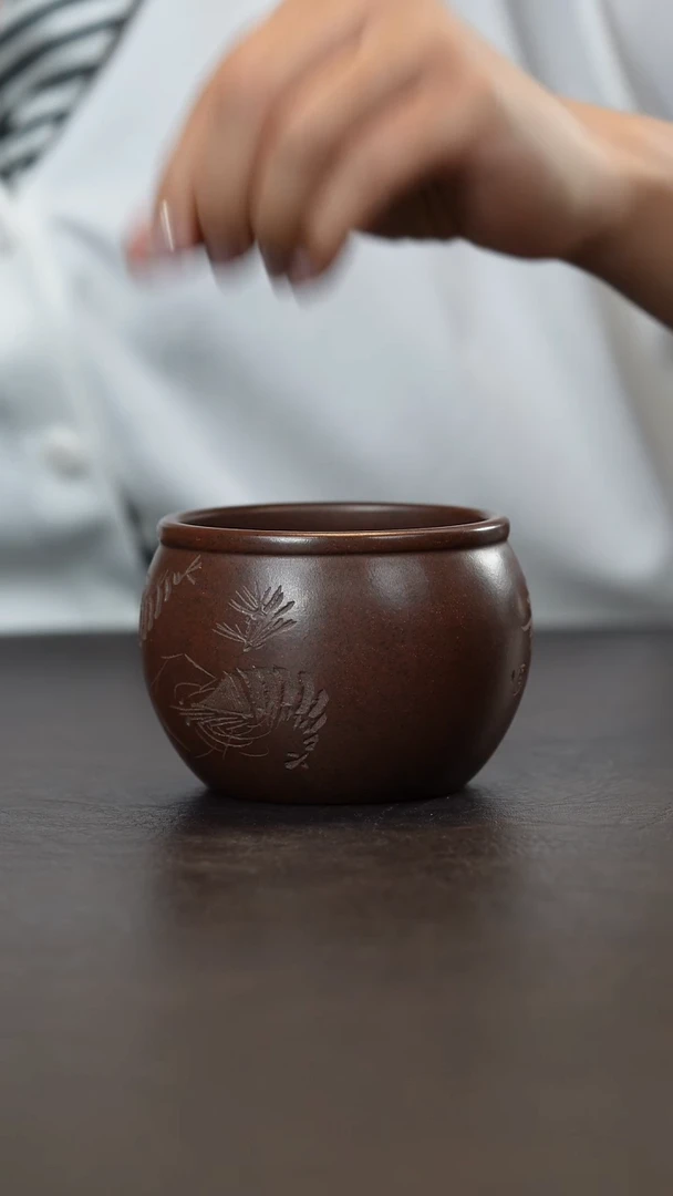 茶杯紫砂紫砂杯主人杯