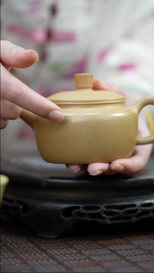 茶壶紫砂宜兴紫砂岁颐传砂原矿全手19