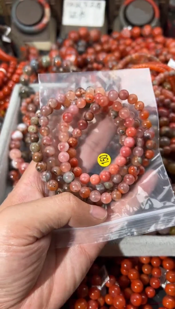 未镶嵌手串南红玛瑙7