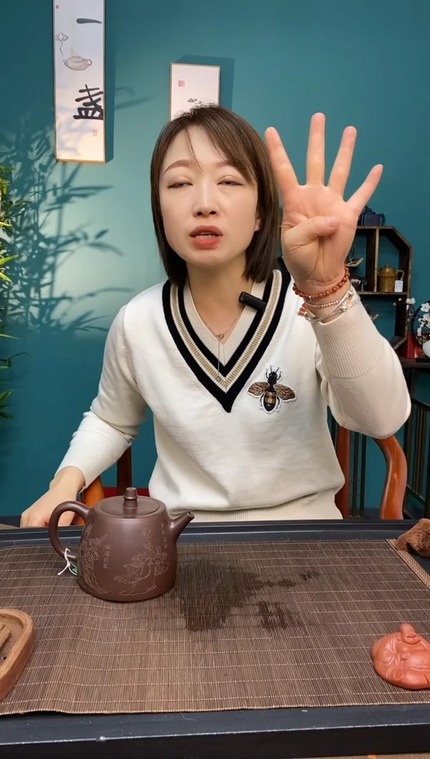 【闪购商品】紫砂茶壶老紫泥四大美女大品汉铎