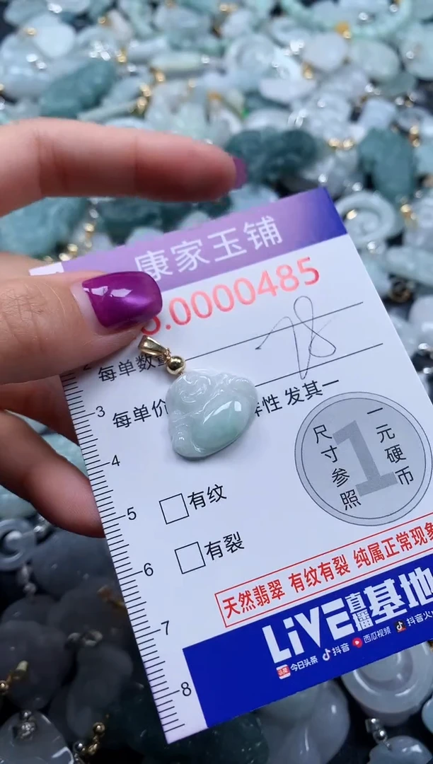 颈饰未镶嵌翡翠485