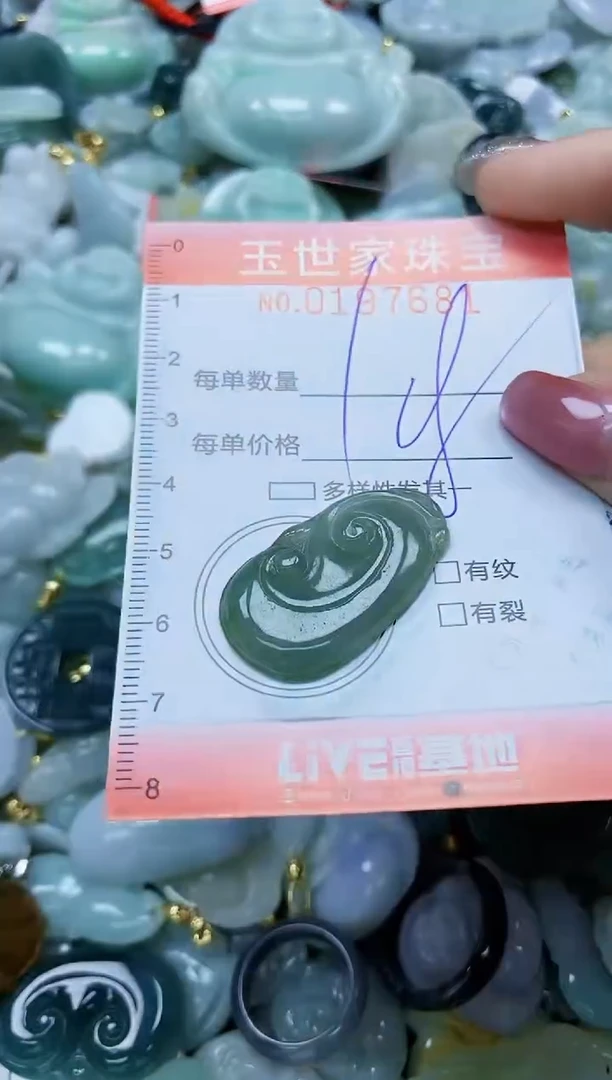 【闪购商品】翡翠颈饰未镶嵌闪购0197681