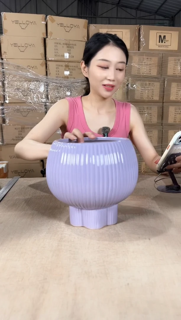 宝莲灯淡紫色17x20