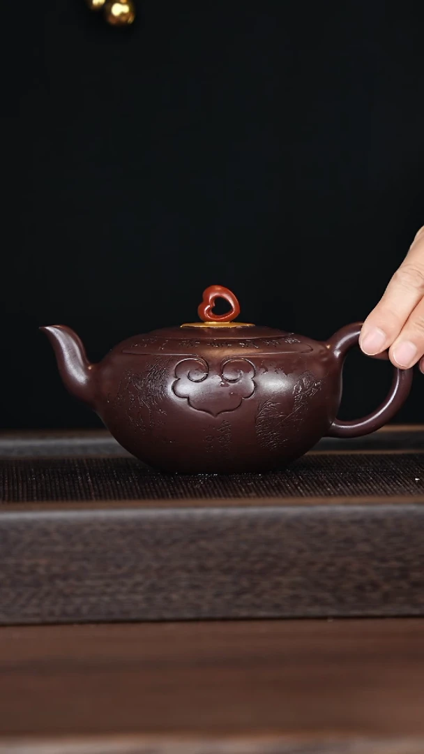 茶壶紫砂宜兴紫砂壶rh2553